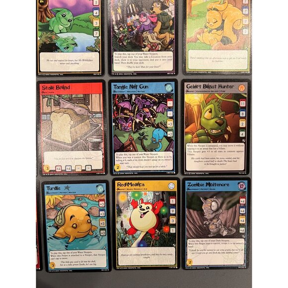 NEOPETS Trading Card Random Lot of 15 Cards 2004‎ Series Games Y2K Collectible - Picture 5 of 8